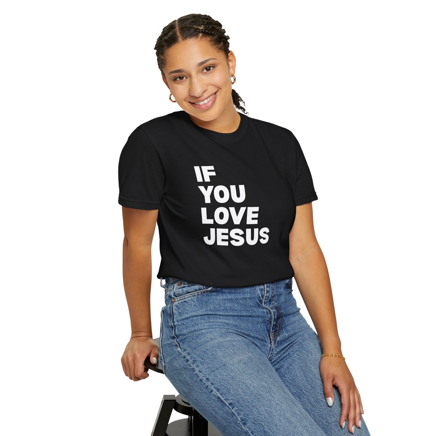 If You Love Jesus, Clap Yo Hands - T-Shirt - Adult
