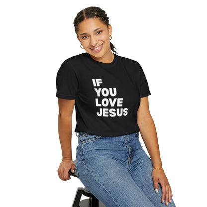 If You Love Jesus, Clap Yo Hands - T-Shirt - Adult