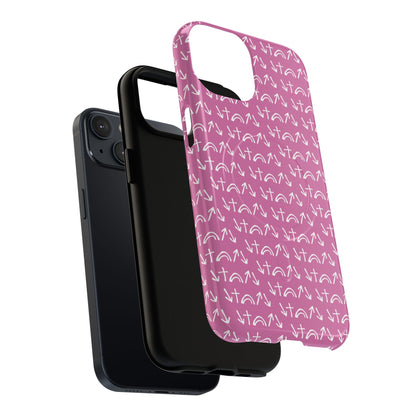 Gospel Symbols iPhone Case - Pink - New iPhone 17 Cases Available!!!