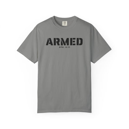 ARMED - T-Shirt - Comfort Color - Adult