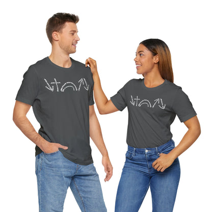 Gospel Symbols T-Shirt - White Text - Adult