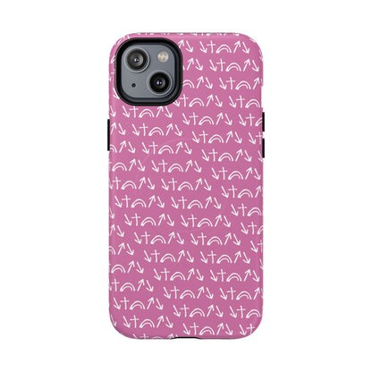 Gospel Symbols iPhone Case - Pink - New iPhone 17 Cases Available!!!
