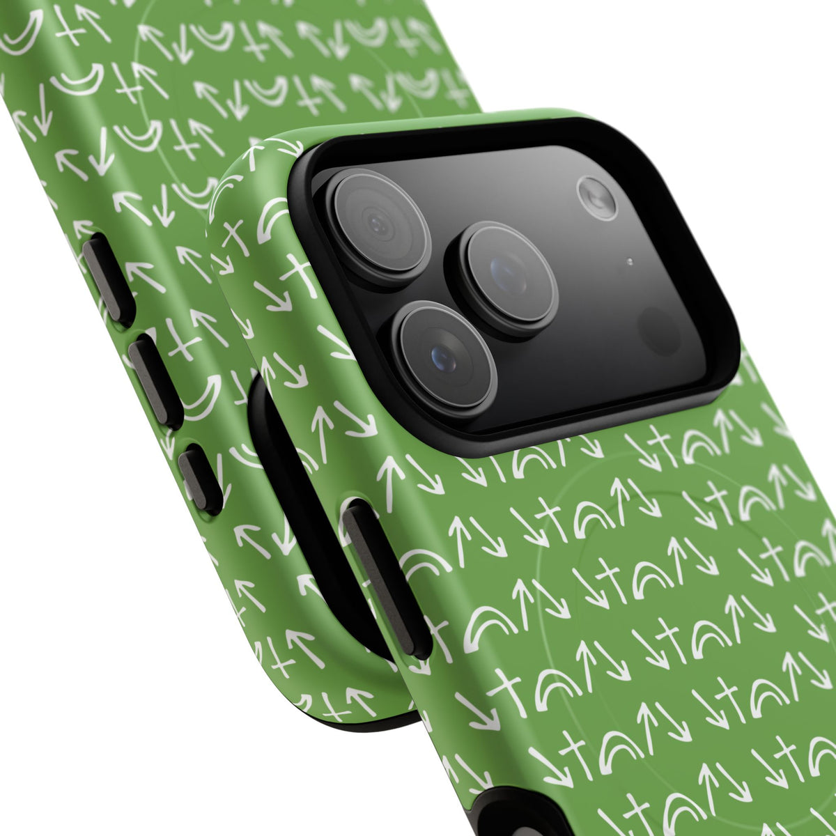 Gospel Symbols iPhone Case - Green - New iPhone 17 Cases Available!!!