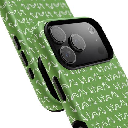 Gospel Symbols iPhone Case - Green - New iPhone 17 Cases Available!!!