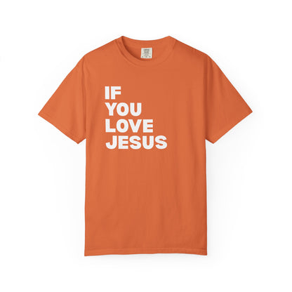 If You Love Jesus, Clap Yo Hands - T-Shirt - Adult
