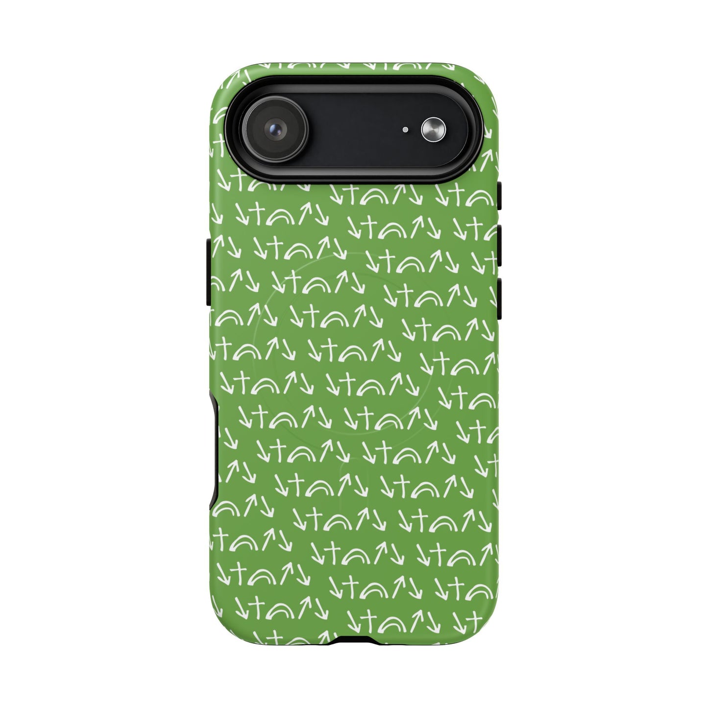 Gospel Symbols iPhone Case - Green - New iPhone 17 Cases Available!!!