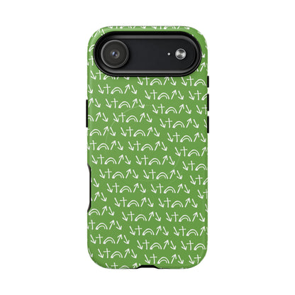 Gospel Symbols iPhone Case - Green - New iPhone 17 Cases Available!!!