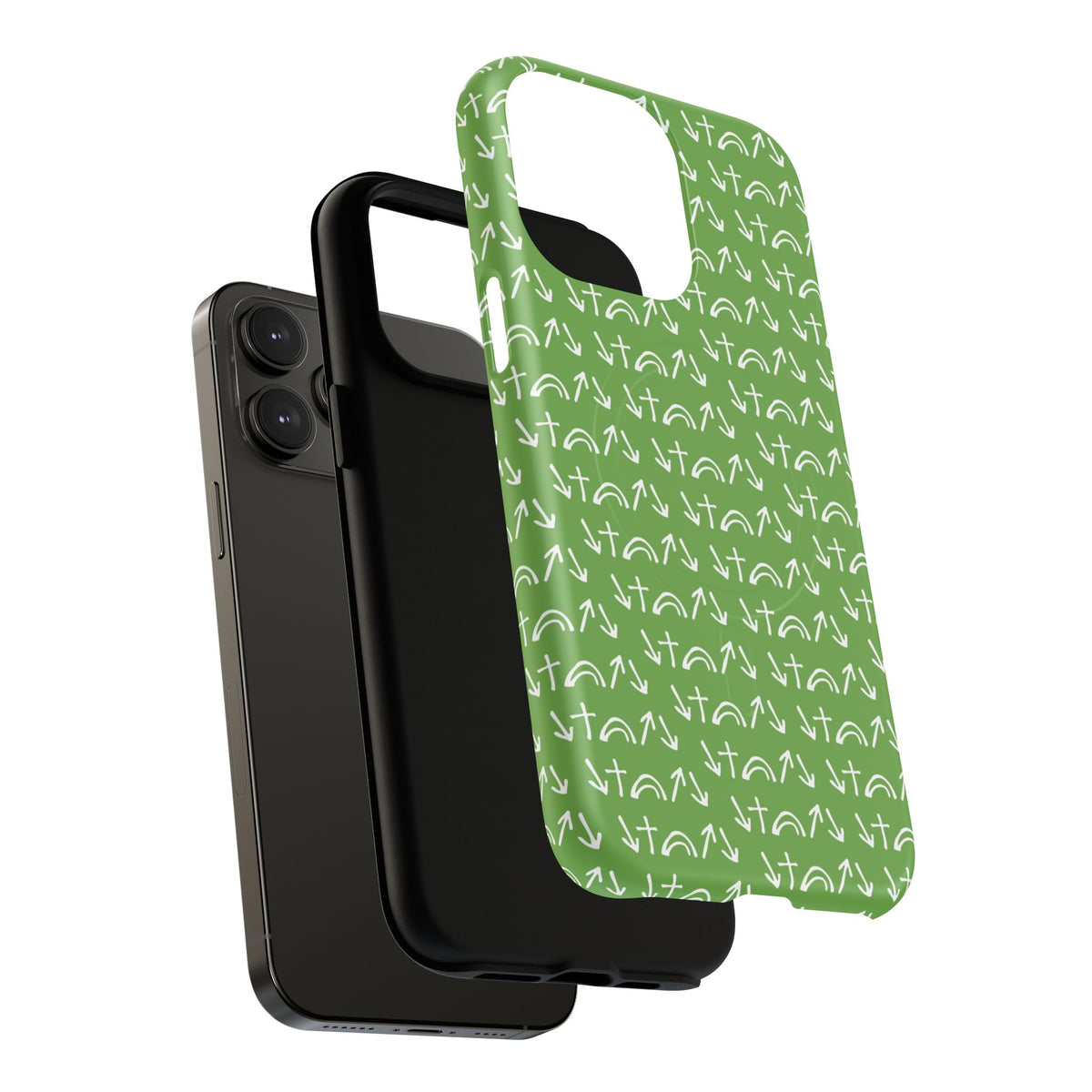 Gospel Symbols iPhone Case - Green - New iPhone 17 Cases Available!!!
