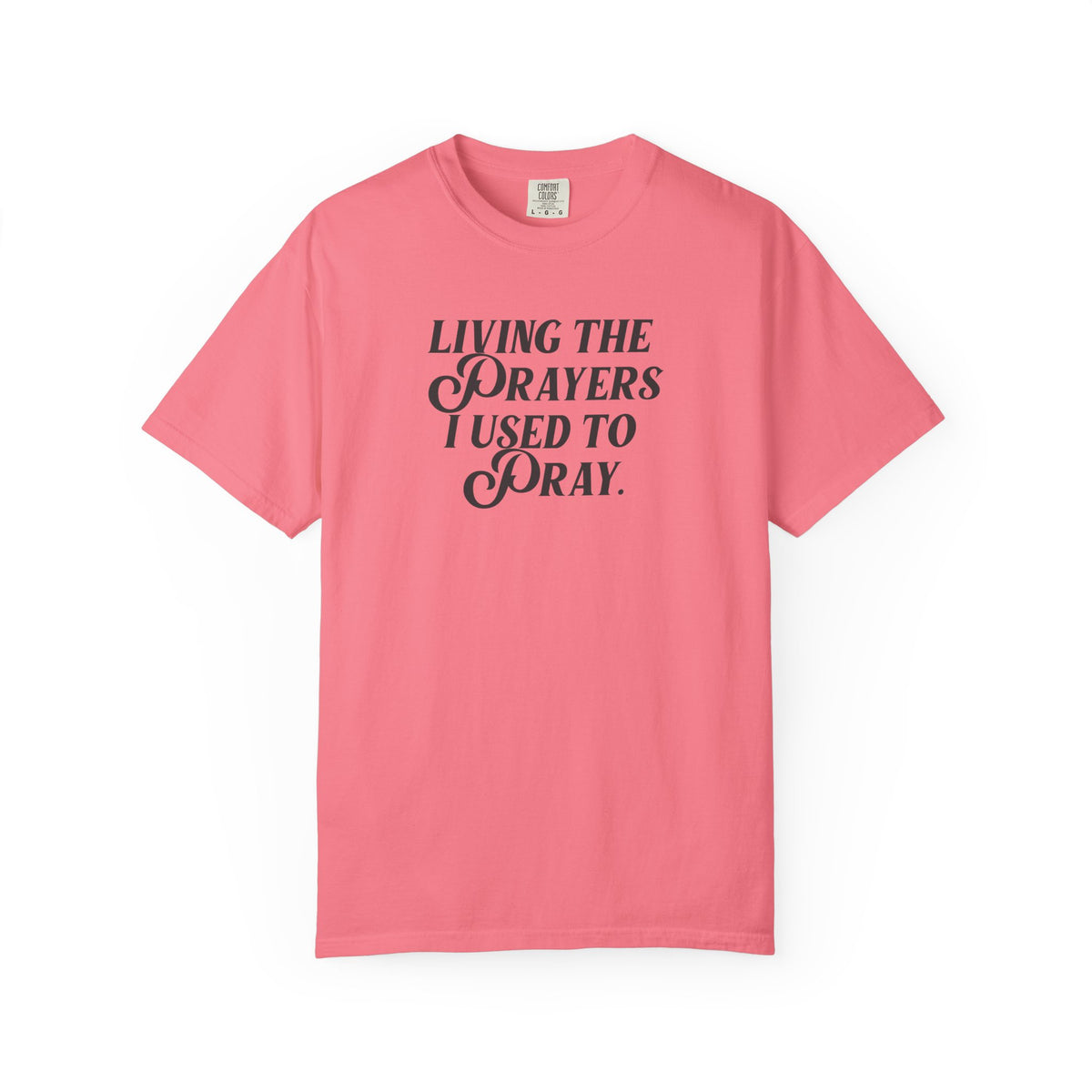 Living the Prayers I Used to Pray - T-Shirt - Comfort Color - Adult