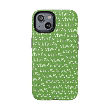 Gospel Symbols iPhone Case - Green - New iPhone 17 Cases Available!!!