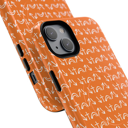 Gospel Symbols iPhone Case - Orange - New iPhone 17 Cases Available!!!