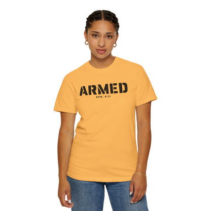 ARMED - T-Shirt - Comfort Color - Adult