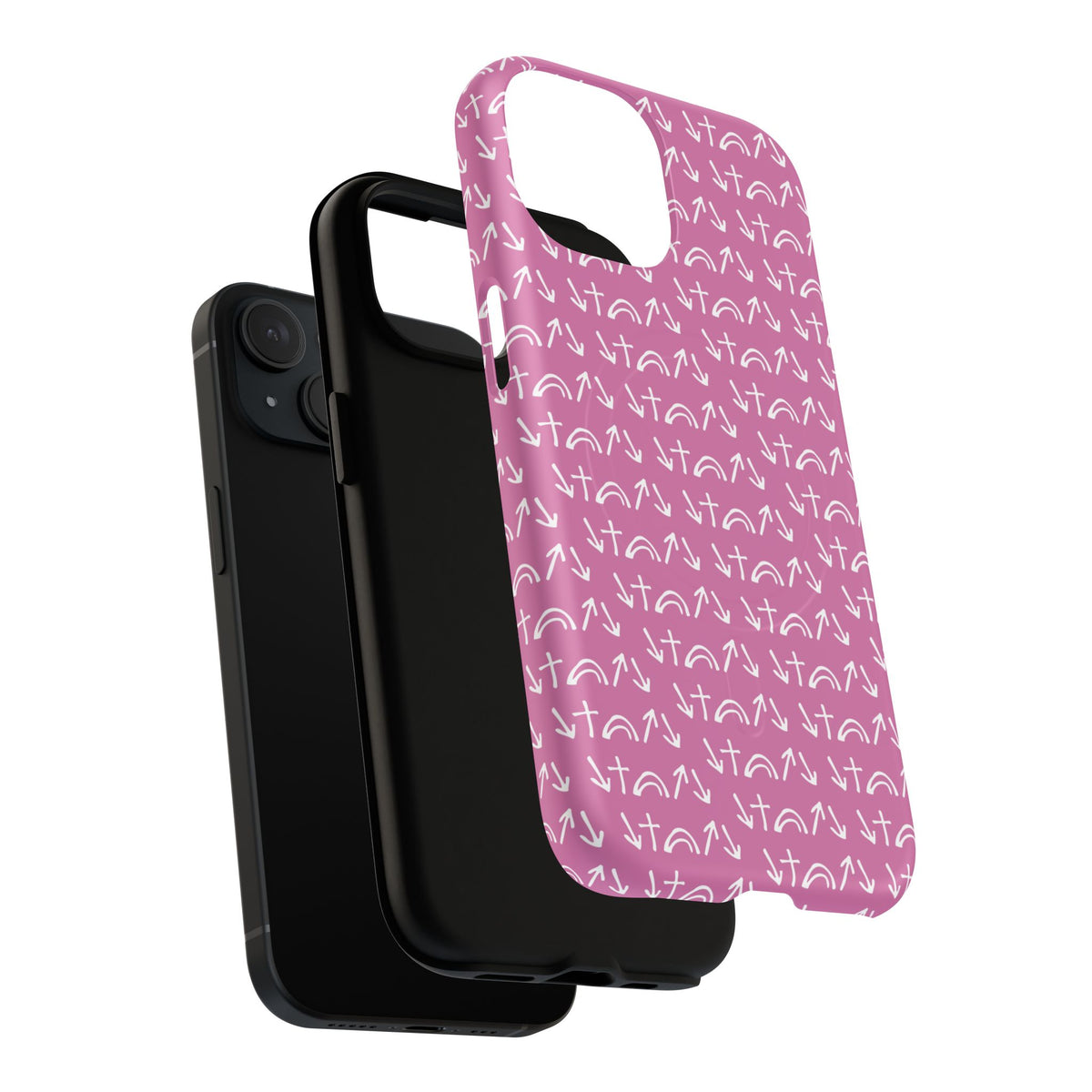 Gospel Symbols iPhone Case - Pink - New iPhone 17 Cases Available!!!