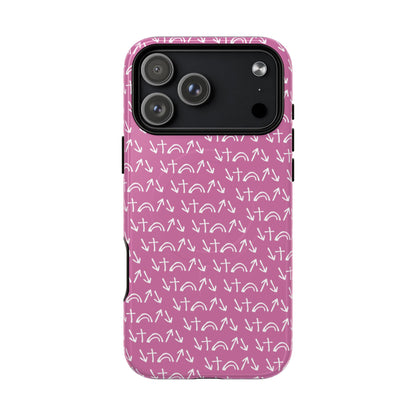 Gospel Symbols iPhone Case - Pink - New iPhone 17 Cases Available!!!