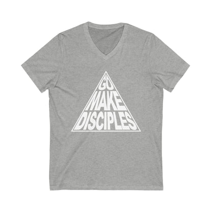 Go Make Disciples T-Shirt - White Text - Adult