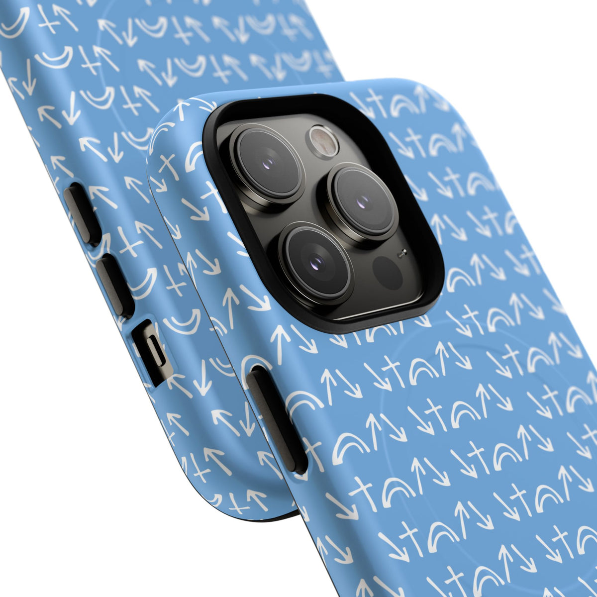 Gospel Symbols iPhone Case - Light Blue - New iPhone 17 Cases Available!!!
