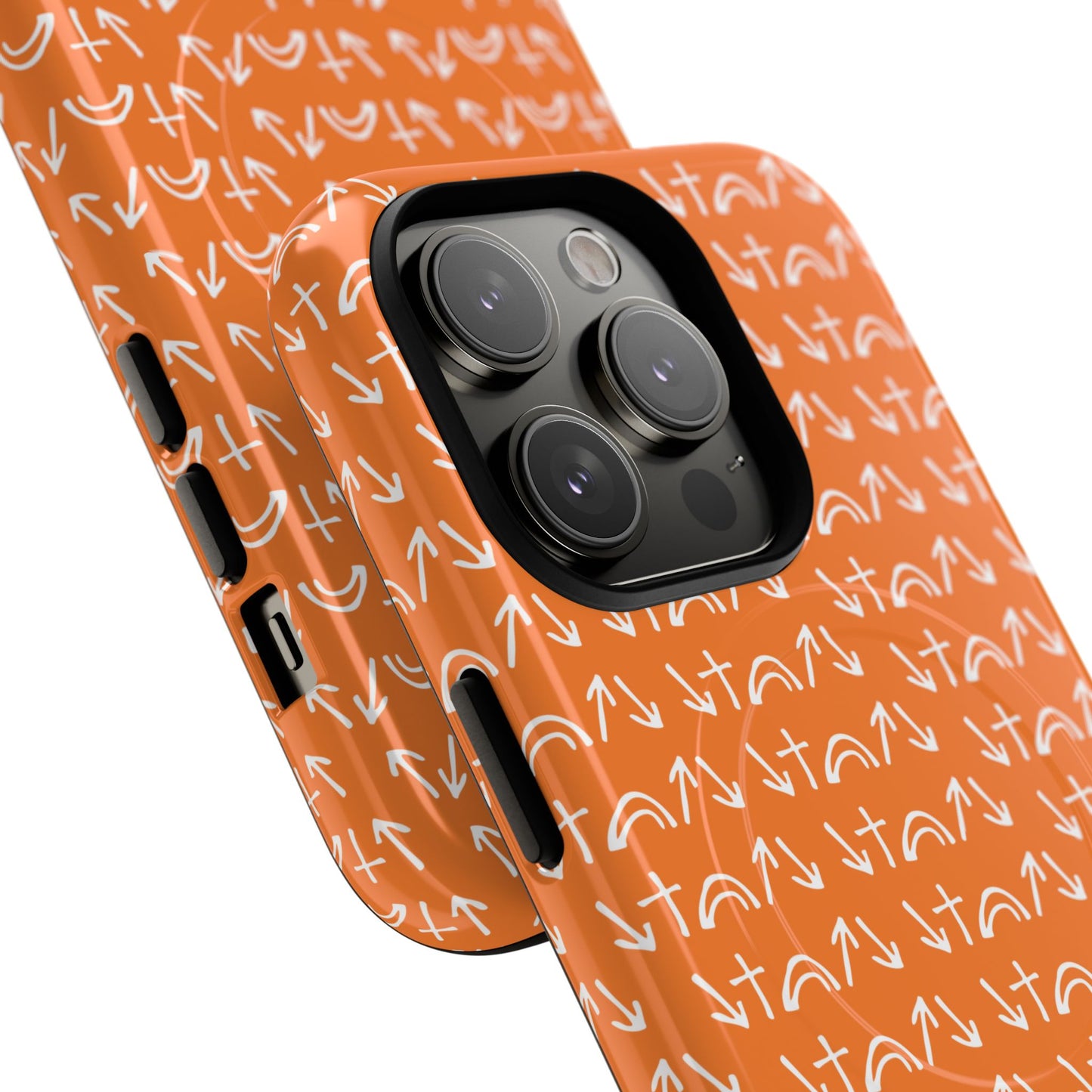 Gospel Symbols iPhone Case - Orange - New iPhone 17 Cases Available!!!
