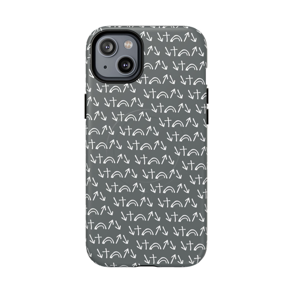 Gospel Symbols iPhone Case - Grey - New iPhone 17 Cases Available!!!