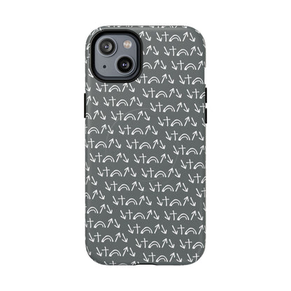 Gospel Symbols iPhone Case - Grey - New iPhone 17 Cases Available!!!