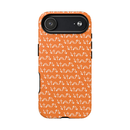 Gospel Symbols iPhone Case - Orange - New iPhone 17 Cases Available!!!