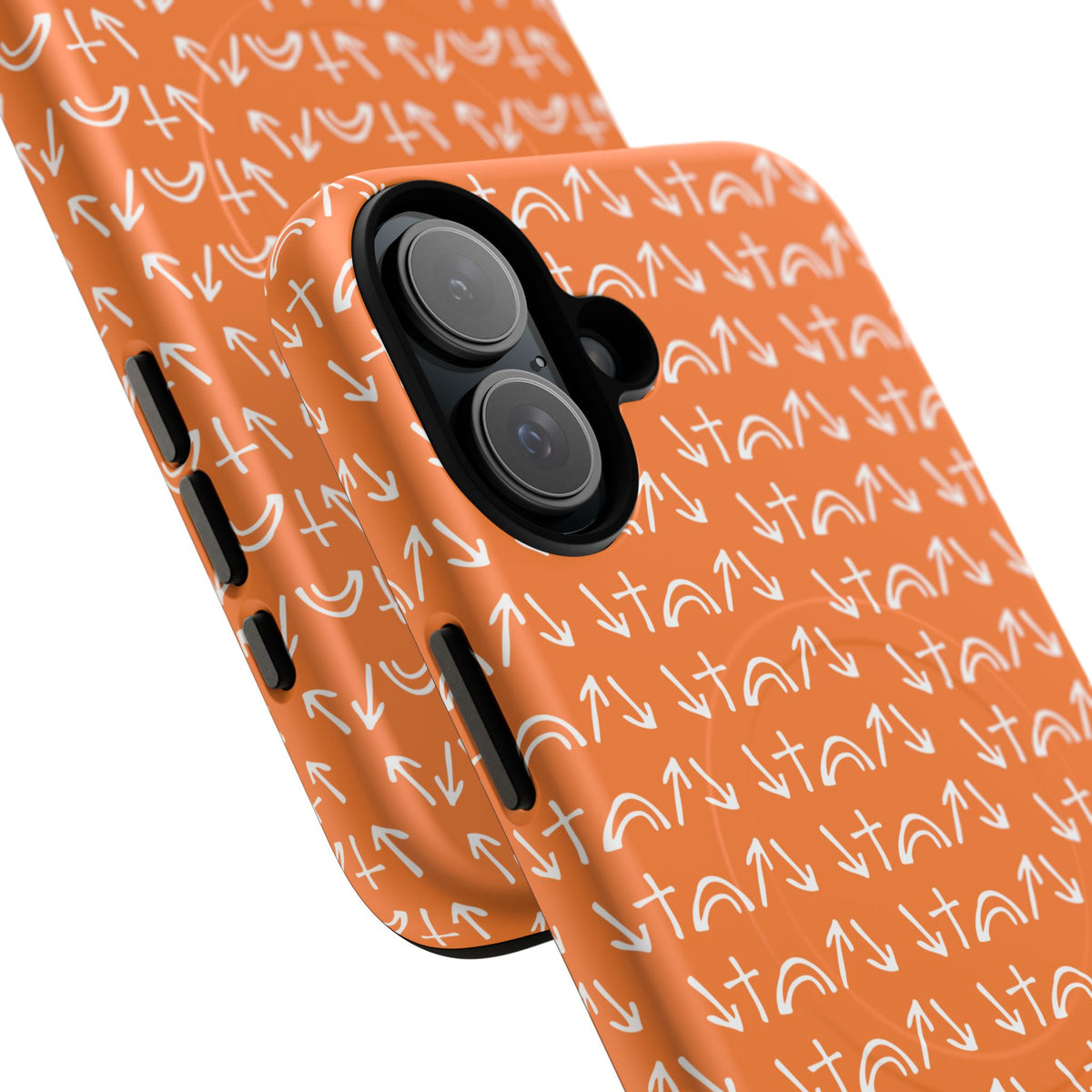 Gospel Symbols iPhone Case - Orange - New iPhone 17 Cases Available!!!