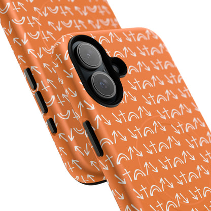 Gospel Symbols iPhone Case - Orange - New iPhone 17 Cases Available!!!