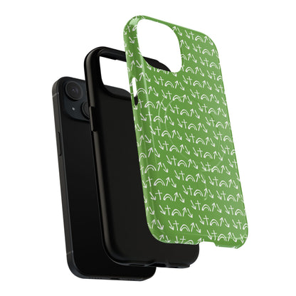 Gospel Symbols iPhone Case - Green - New iPhone 17 Cases Available!!!