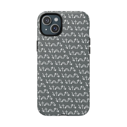 Gospel Symbols iPhone Case - Grey - New iPhone 17 Cases Available!!!