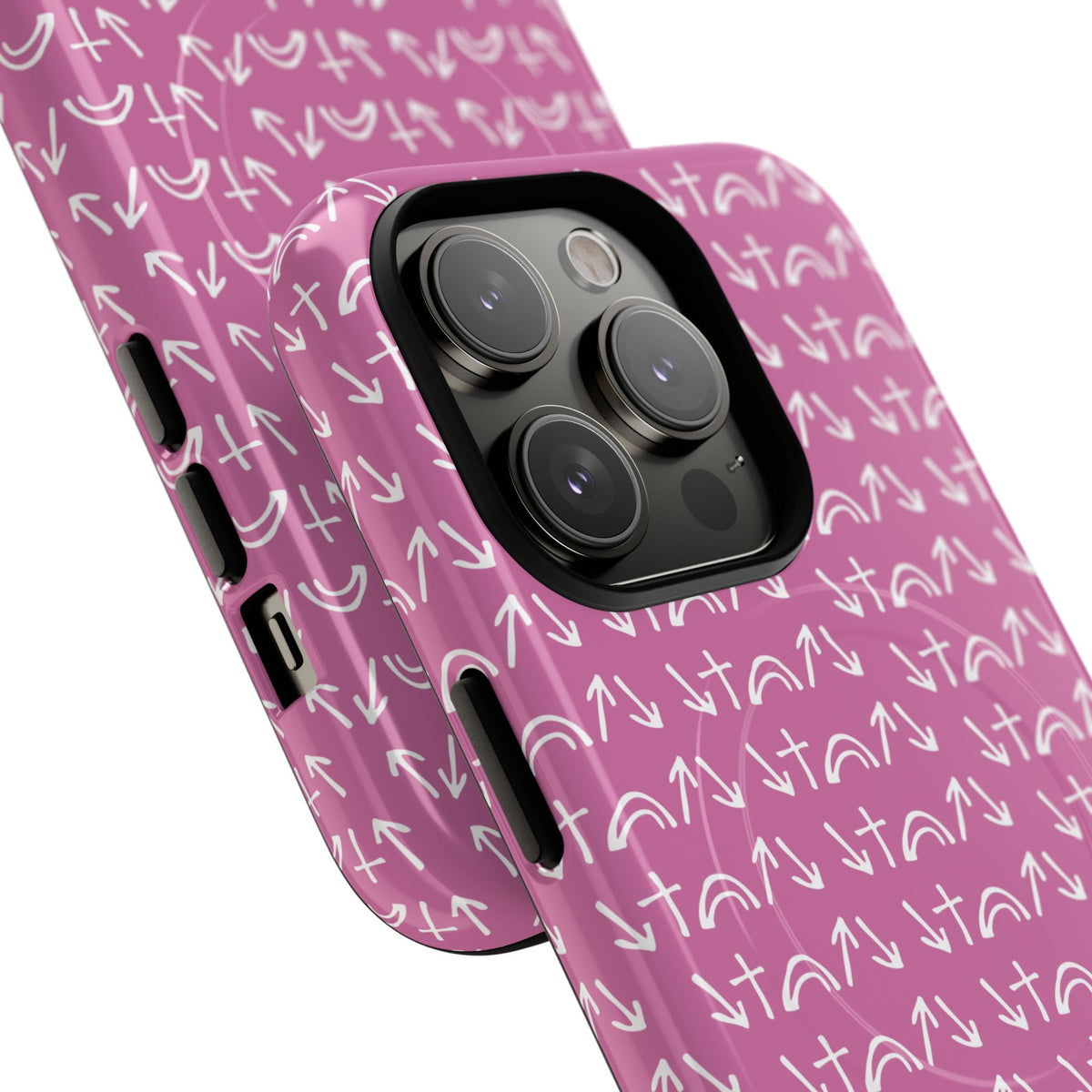 Gospel Symbols iPhone Case - Pink - New iPhone 17 Cases Available!!!