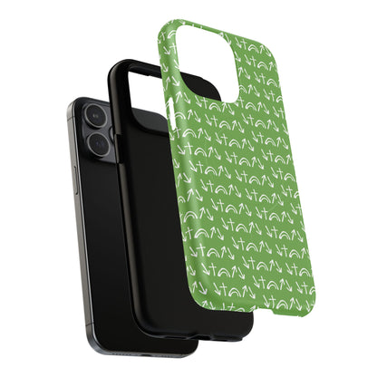 Gospel Symbols iPhone Case - Green - New iPhone 17 Cases Available!!!