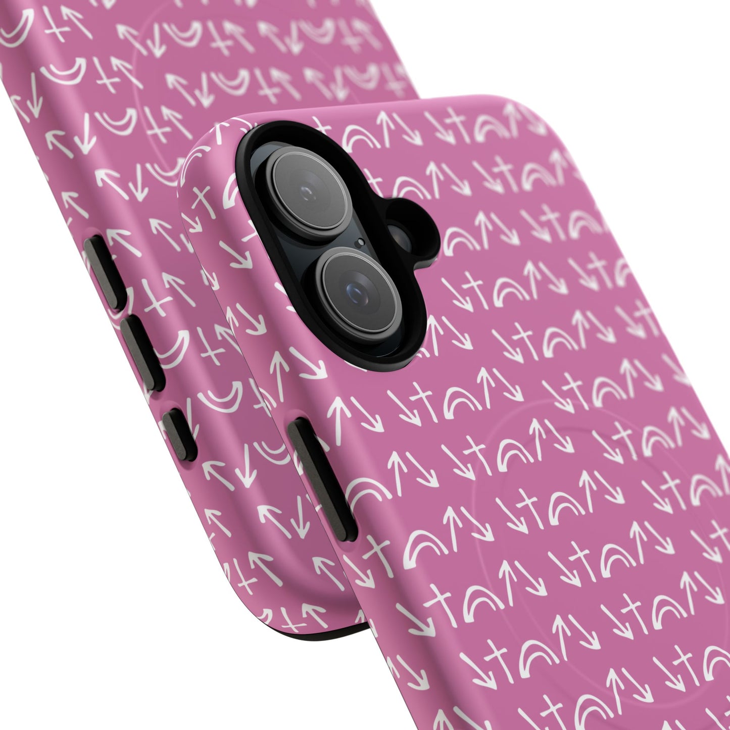 Gospel Symbols iPhone Case - Pink - New iPhone 17 Cases Available!!!