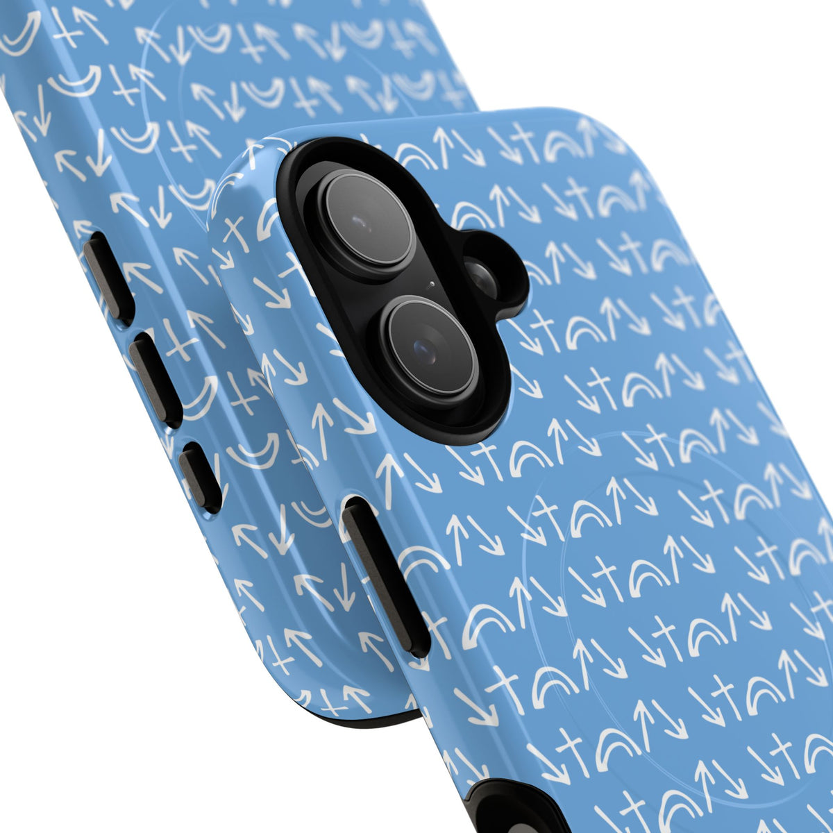 Gospel Symbols iPhone Case - Light Blue - New iPhone 17 Cases Available!!!