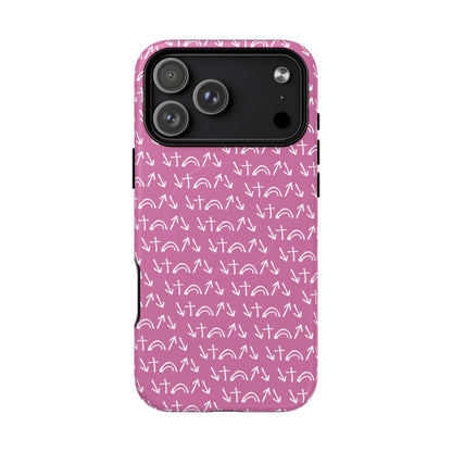 Gospel Symbols iPhone Case - Pink - New iPhone 17 Cases Available!!!