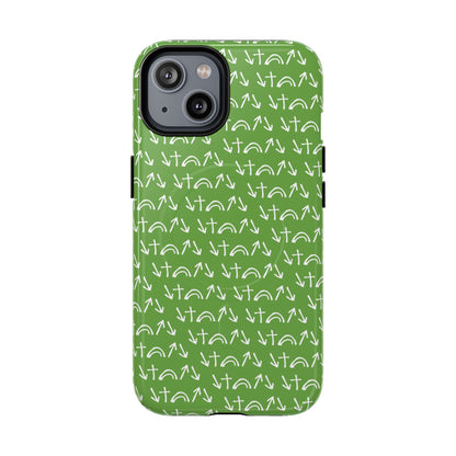 Gospel Symbols iPhone Case - Green - New iPhone 17 Cases Available!!!