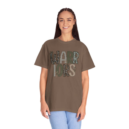 Honey Grove Warriors Cutesy Camo Graphic T-Shirt