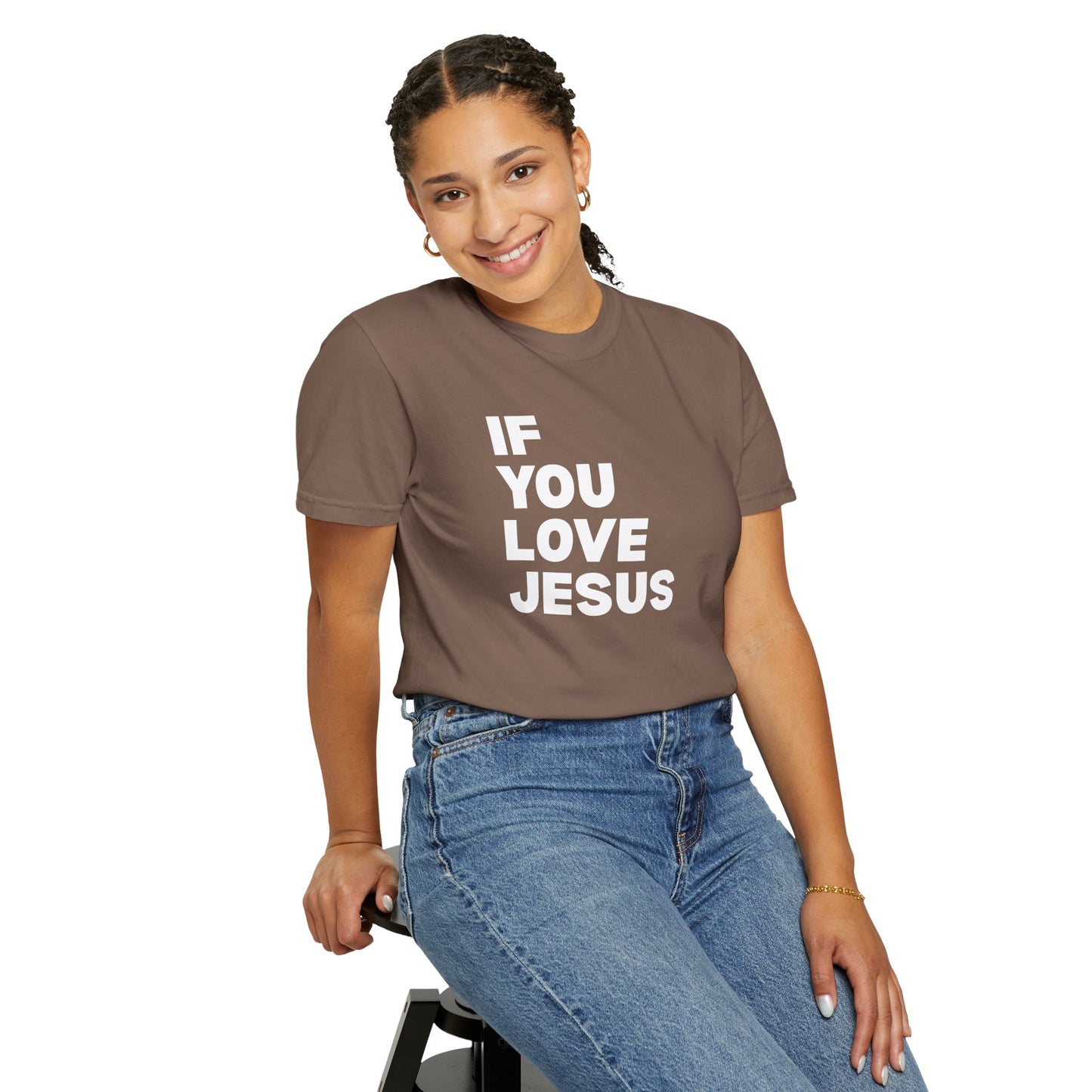 If You Love Jesus, Clap Yo Hands - T-Shirt - Adult