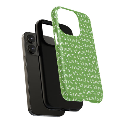 Gospel Symbols iPhone Case - Green - New iPhone 17 Cases Available!!!