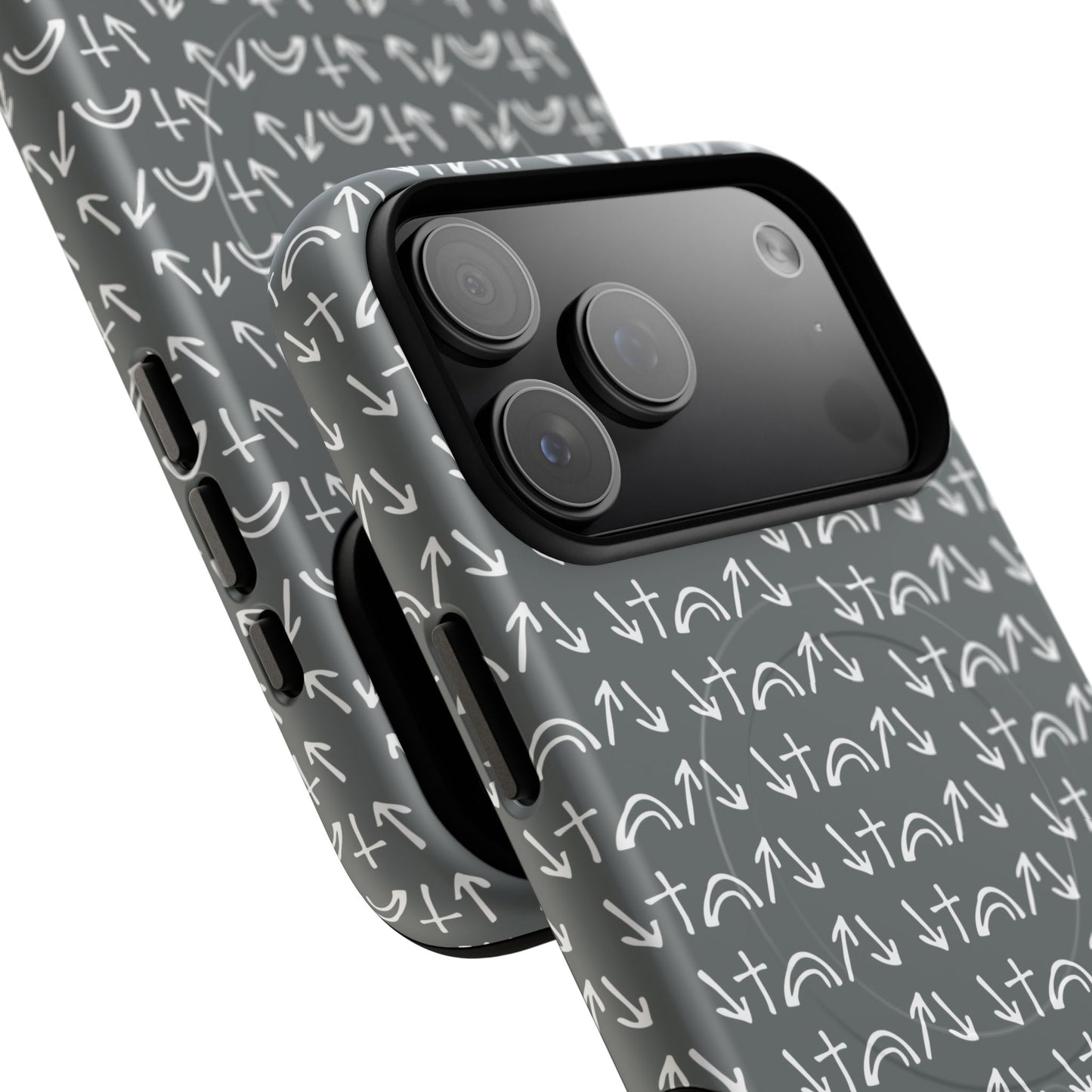 Gospel Symbols iPhone Case - Grey - New iPhone 17 Cases Available!!!