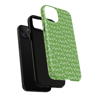 Gospel Symbols iPhone Case - Green - New iPhone 17 Cases Available!!!