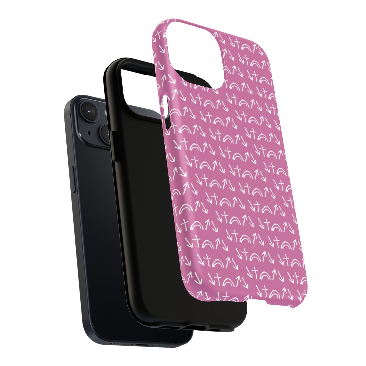 Gospel Symbols iPhone Case - Pink - New iPhone 17 Cases Available!!!