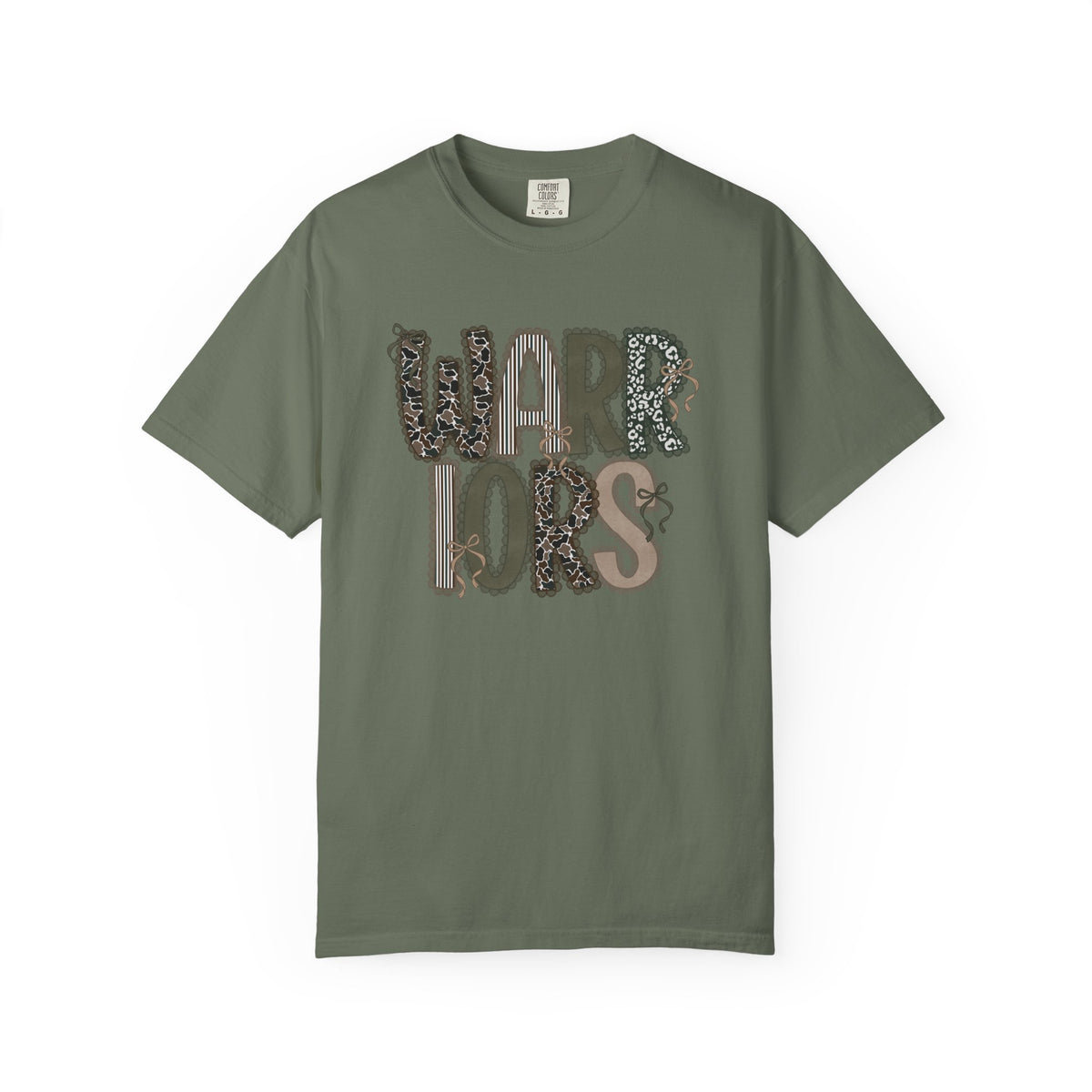 Honey Grove Warriors Cutesy Camo Graphic T-Shirt