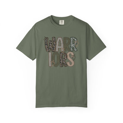 Honey Grove Warriors Cutesy Camo Graphic T-Shirt