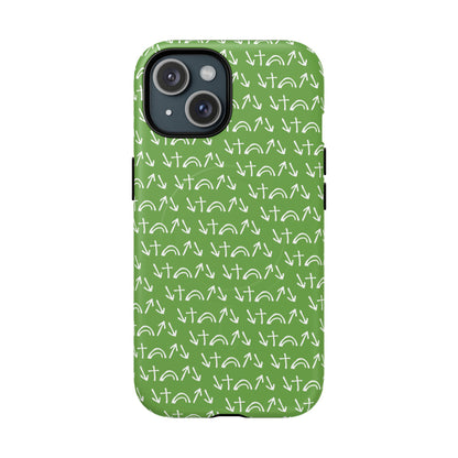 Gospel Symbols iPhone Case - Green - New iPhone 17 Cases Available!!!