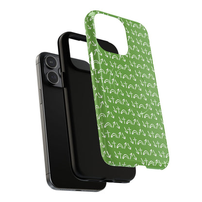 Gospel Symbols iPhone Case - Green - New iPhone 17 Cases Available!!!