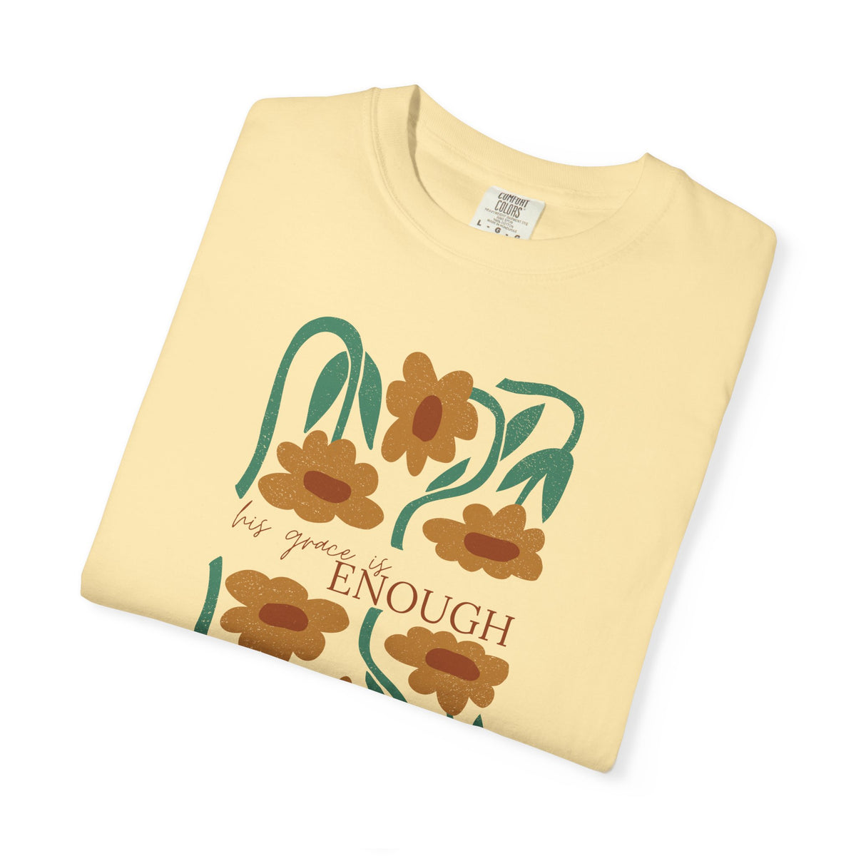 His Grace is Enough - Boho - T-Shirt - Adult