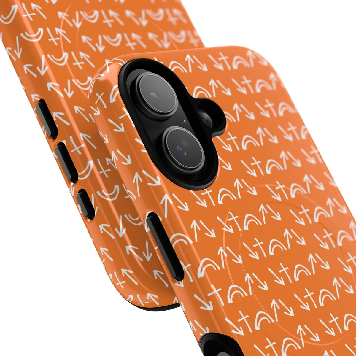 Gospel Symbols iPhone Case - Orange - New iPhone 17 Cases Available!!!