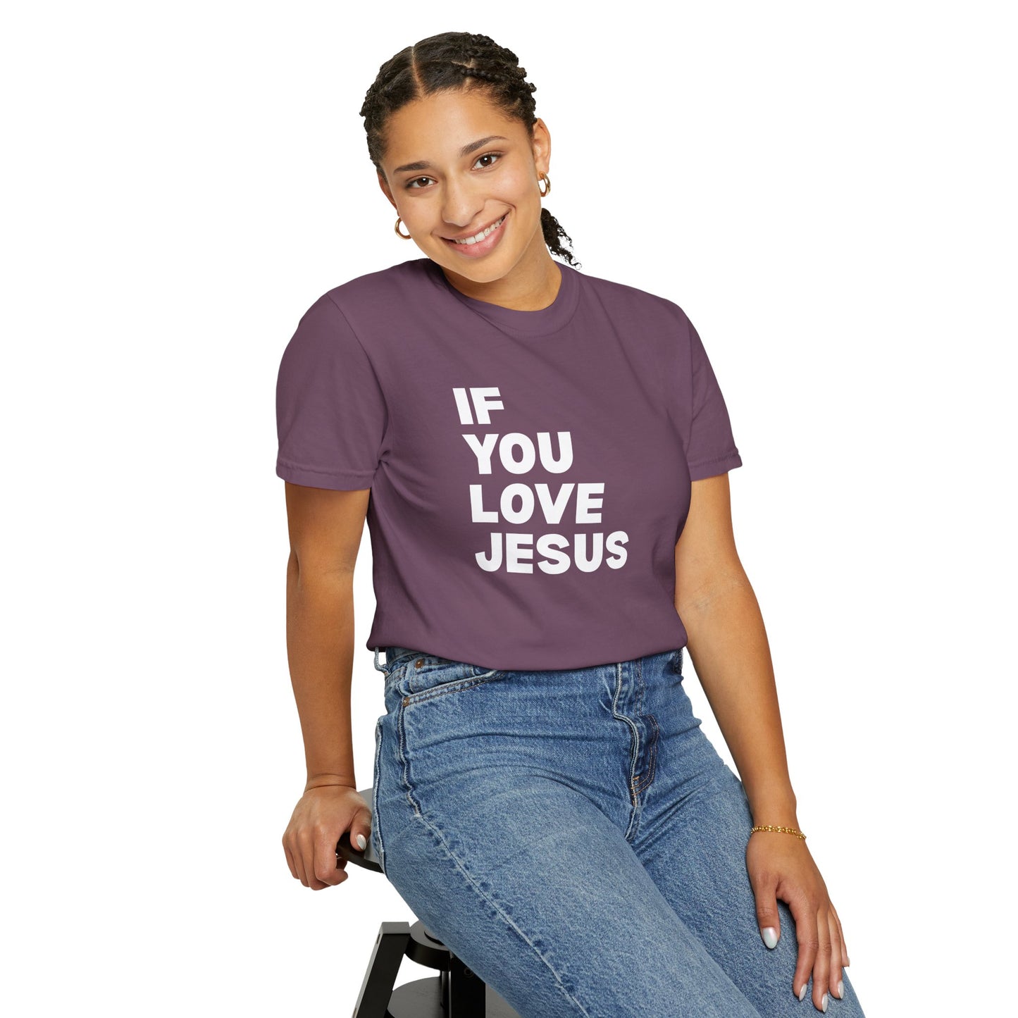 If You Love Jesus, Clap Yo Hands - T-Shirt - Adult