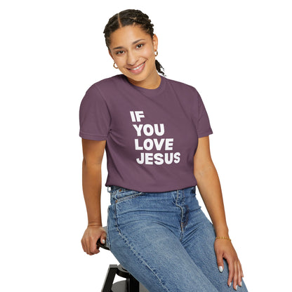If You Love Jesus, Clap Yo Hands - T-Shirt - Adult