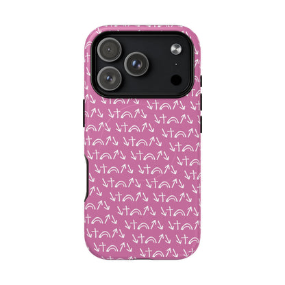 Gospel Symbols iPhone Case - Pink - New iPhone 17 Cases Available!!!