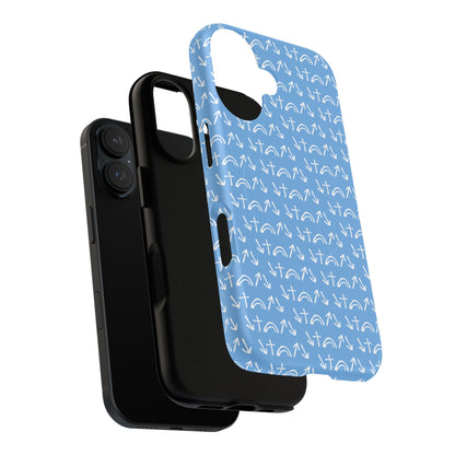 Gospel Symbols iPhone Case - Light Blue - New iPhone 17 Cases Available!!!